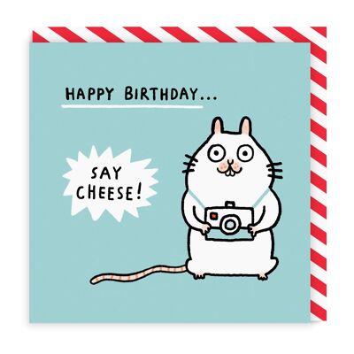 Say Cheese! Happy Birthday! , GEMMA-GC-4910-SQ