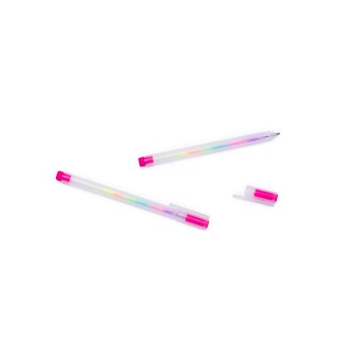 2x Rainbow Gel Pens , JM-PE-5521