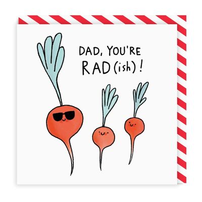 Dad You're Rad(ish) , GEMMA-GC-095-SQ