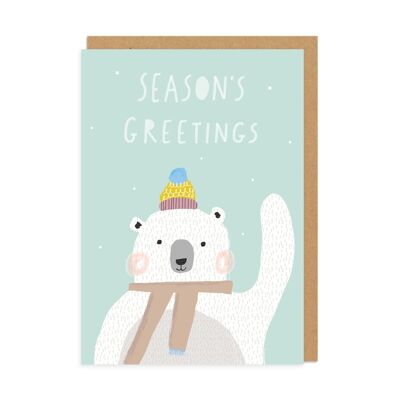 Seasons Greeting Bear , DC-ABSGC001-X