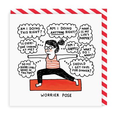 Worrier Pose , GEMMA-GC-026-SQ