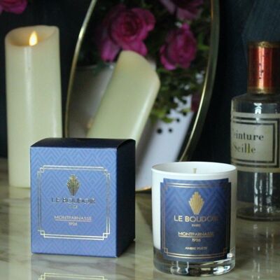 100% plant-based candle - Le Boudoir Paris - Montparnasse Edition - Poet Amber Perfume