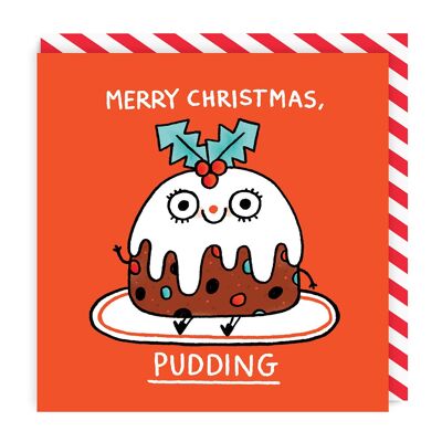 Merry Christmas Pudding Square , GEMMAGC5671