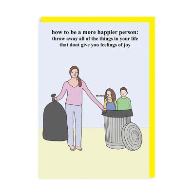 How to be a happier person - children bin , CHSGC5842
