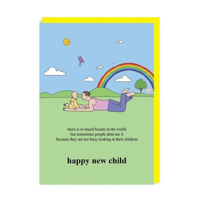 Happy new child - rainbow grass , CHSGC5835