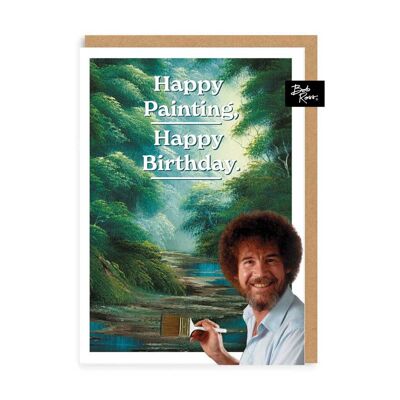 Green forest painting with hb happy painting , BRGC5815