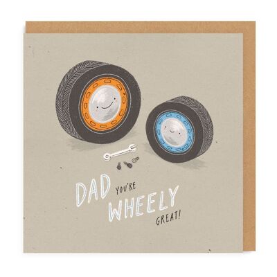 Dad, You're Wheely Great , KYW-GC-5380-SQ