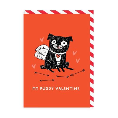 Red My Puggy Valentine , GEMMA-GC-5025-A6