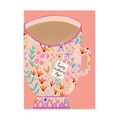 Mother's Day Ditsy Teacup , JF-GC-5122-A6