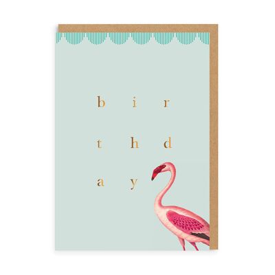 Birthday Flamingo , YVE-GC-5248-A6