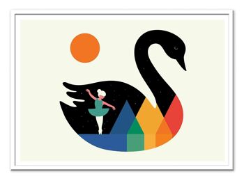 Art-Poster - Swan Dance - Andy Westface W18117-A3 2
