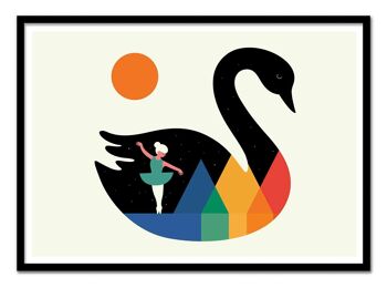 Art-Poster - Swan Dance - Andy Westface W18117-A3 3