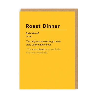 Roast Dinner , OD-GC-4887-A6