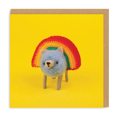 Rainbow Pomeranian , SAY-GC-4937-SQ