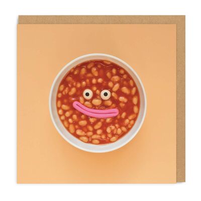 Beans Smiley Face , SAY-GC-3752-SQ