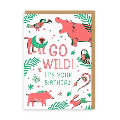 Jungle Birthday , HELLO-GC-053-A6