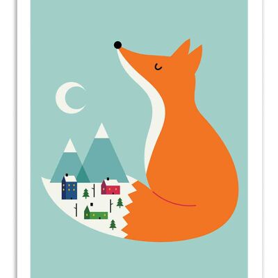 Art-Poster - Winter Dreams - Andy Westface W18120-A3
