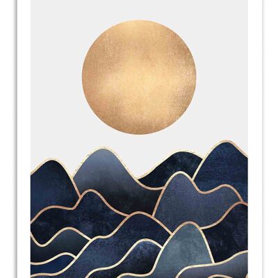 Art-Poster - Waves - Elisabeth Fredriksson W18147-A3