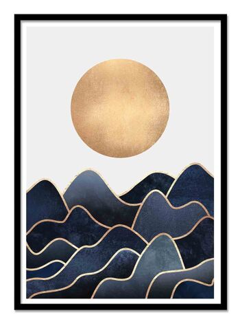 Art-Poster - Waves - Elisabeth Fredriksson W18147-A3 3