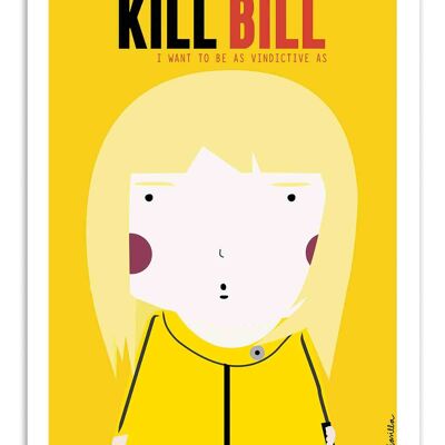 Poster artistico - Kill Bill - Ninasilla W18148B-A3