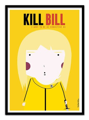 Art-Poster - Kill Bill - Ninasilla W18148B-A3 3