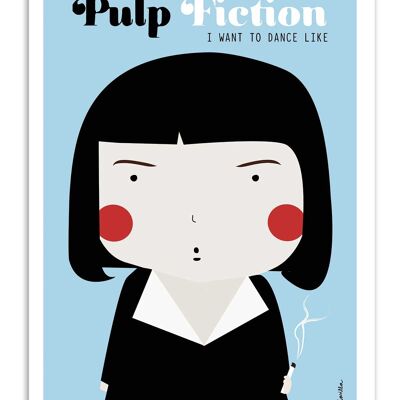 Art-Poster - Pulp Fiction - Ninasilla W18152B-A3