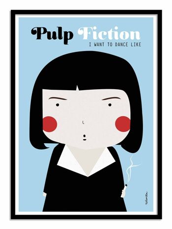Art-Poster - Pulp Fiction - Ninasilla W18152B-A3 3