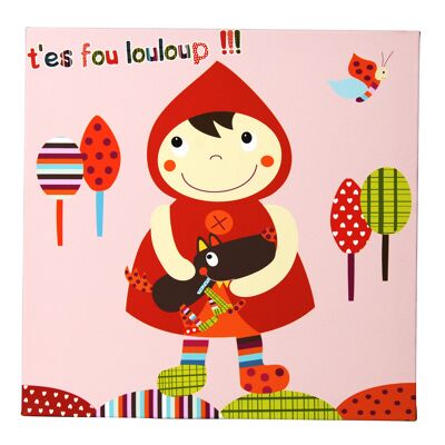 Tableau chaperon rouge