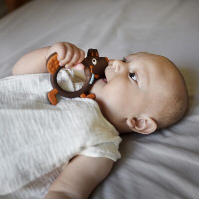 Louloup Silicone Rattle