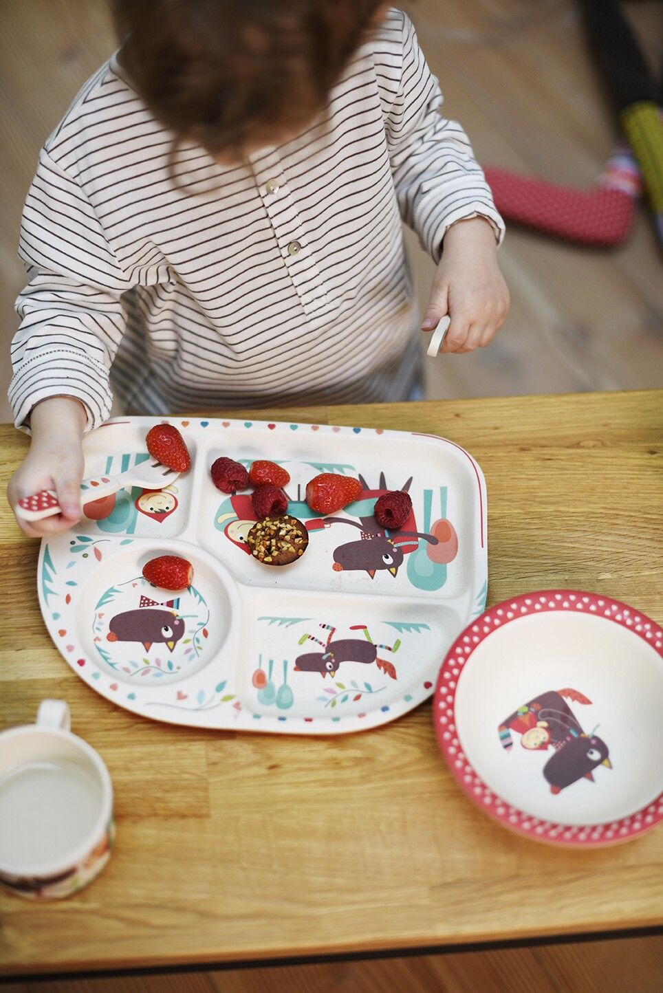 Mat Compartment Plate