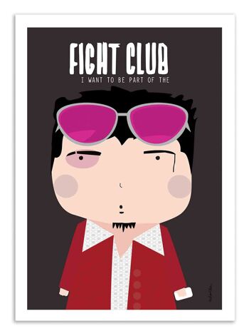Art-Poster - Fight Club - Ninasilla W18158-A3 1