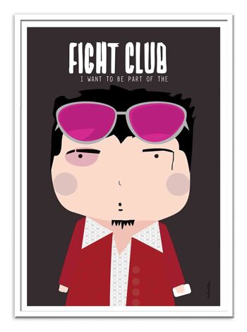 Art-Poster - Fight Club - Ninasilla W18158-A3 2