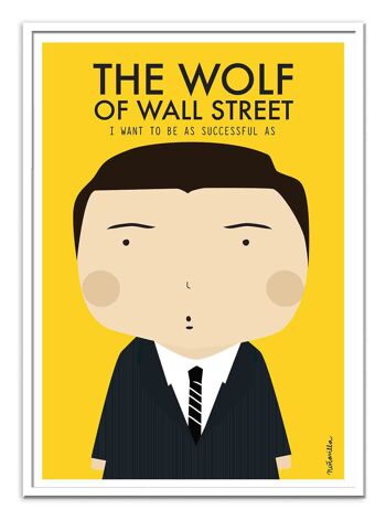Art-Poster - The Wolf of Wall Street - Ninasilla W18159B-A3 2
