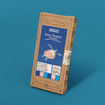 São Tomé 70% limited edition Dark chocolate bar - ORGANIC chocolate