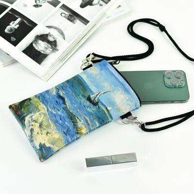 PHONE BAG VINCENT VAN GOGH "THE SEA AT LES SAINTES-MARIES-DE-LA-MER"