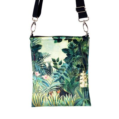 BOLSO DE HOMBRO MEDIANO HENRI ROUSSEAU "SELVA ECUATORIAL"