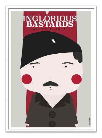 Art-Poster - Inglorious bastards - Ninasilla W18160B-A3 2