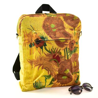 RUCKSACK VINCENT VAN GOGH "SUNFLOWERS"