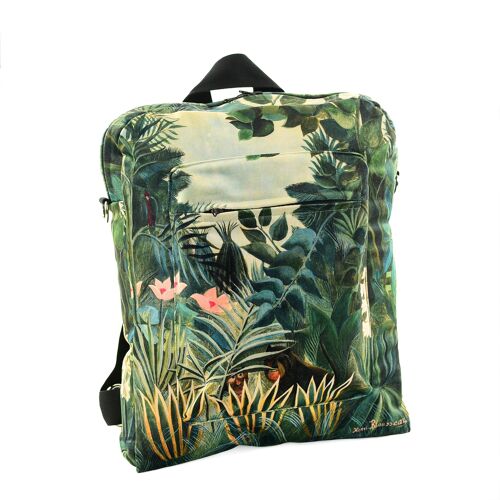 RUCKSACK HENRI ROUSSEAU "EQUATORIAL JUNGLE"