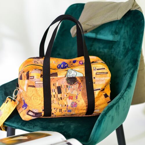 TRAVEL BAG GUSTAV KLIMT "THE KISS"