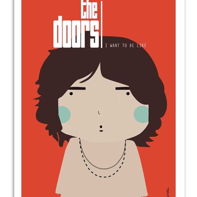 Art-Poster - The Doors - Ninasilla W18168B-A3