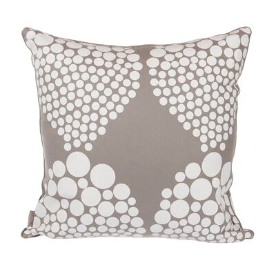 Decorative pillow - Beige w. dots 60x60