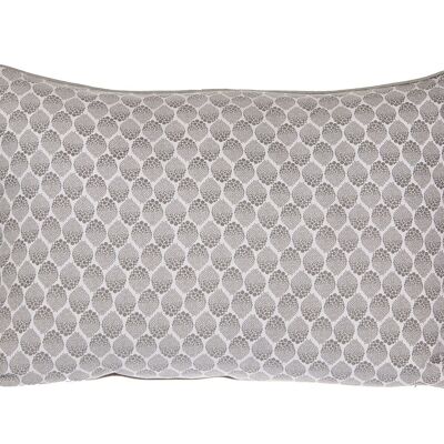 Decorative pillow - Gray & white dots 40x60