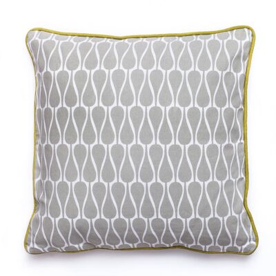 Decorative pillow - Gray seeds 40x40