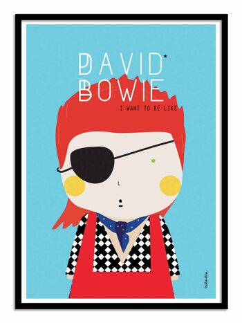 Art-Poster - David Bowie - Ninasilla W18173-A3 3