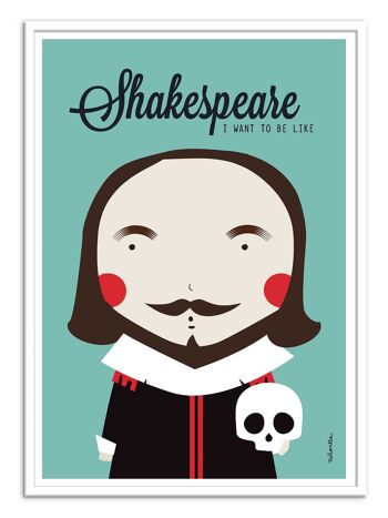 Art-Poster - Shakespeare - Ninasilla W18175-A3 2