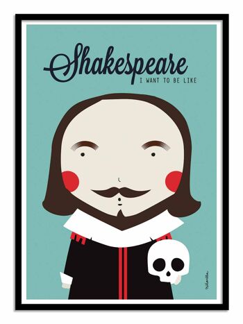 Art-Poster - Shakespeare - Ninasilla W18175-A3 3