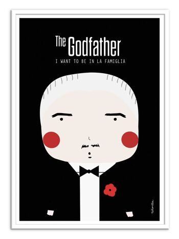 Art-Poster - The Godfather - Ninasilla W18185B-A3 2