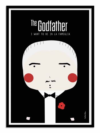 Art-Poster - The Godfather - Ninasilla W18185B-A3 3