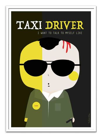 Art-Poster - Taxi Driver - Ninasilla W18189-A3 2